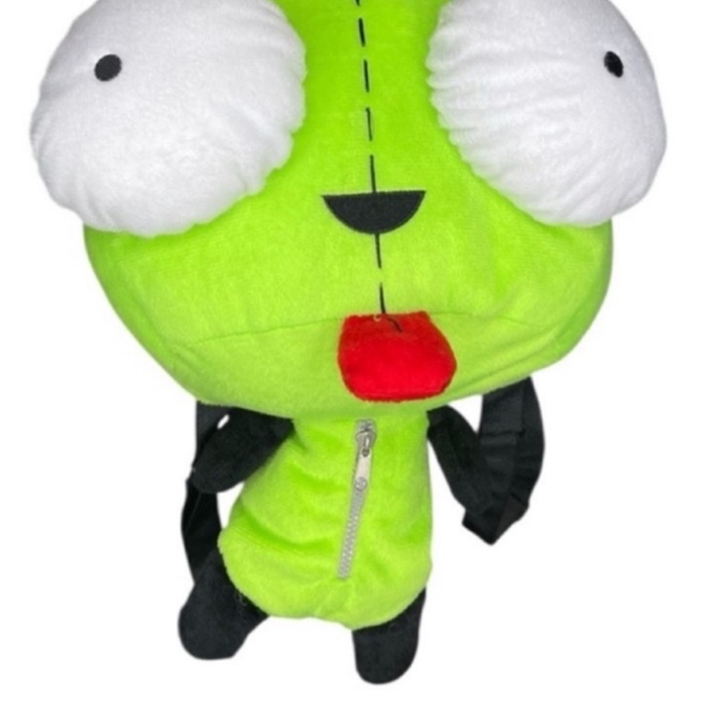 Nickelodeon Alien Invader Zim 3D Gir Toy Plush Backpack - Picture 2 of 6